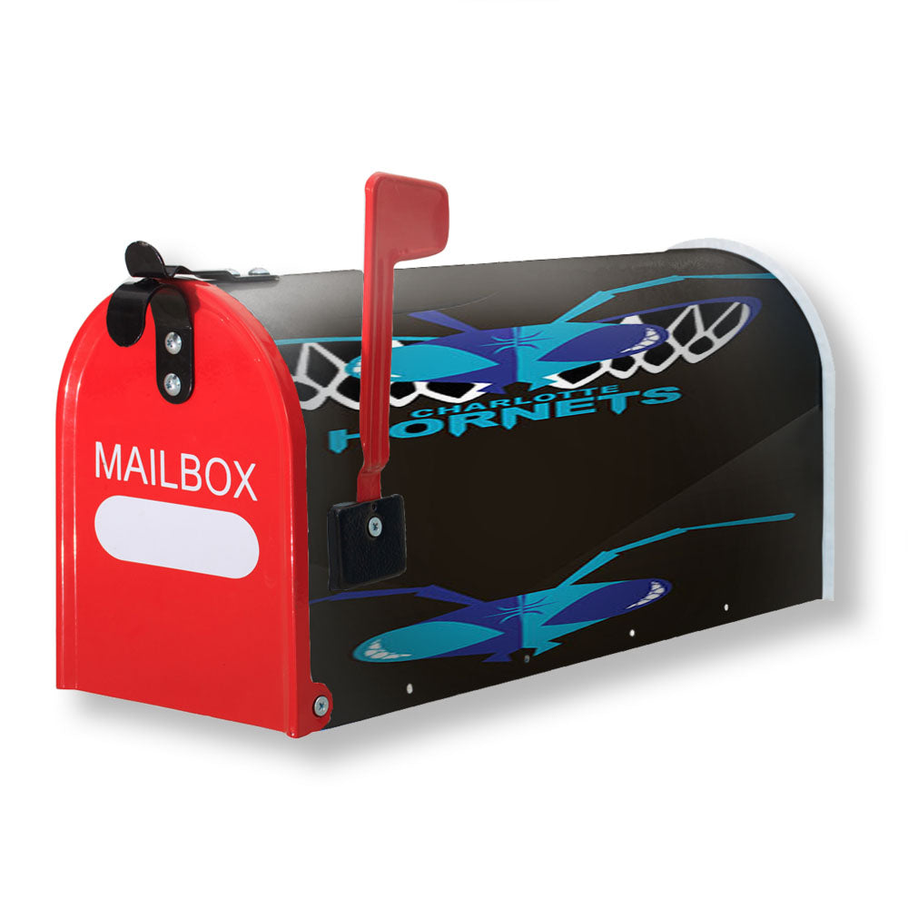 Charlotte Hornets Art Magnetic Mailbox Cover - 18.0" x 21.0"