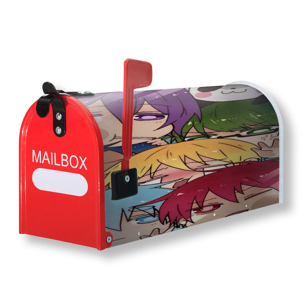 Chibi Kuroko No Basket Mirror Trap Magnetic Mailbox Cover - 18.0" x 21.0"
