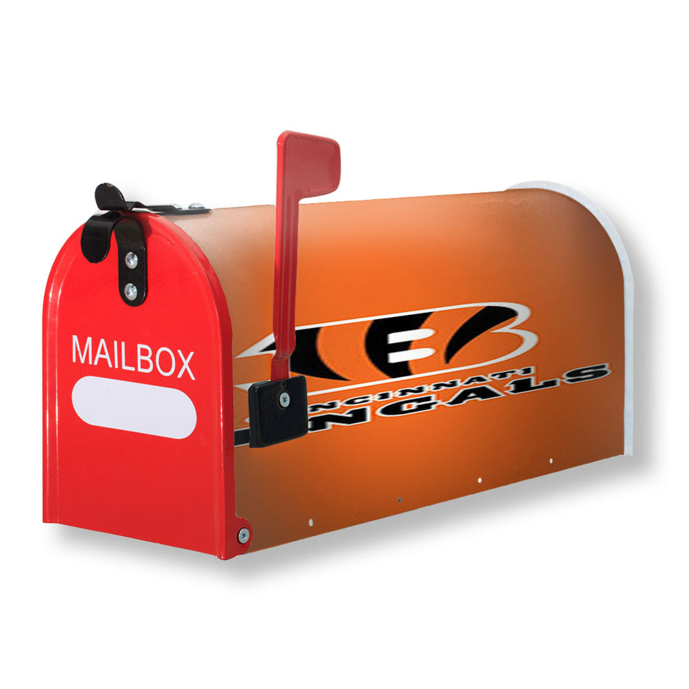 Cincinnati Bengals Orange Magnetic Mailbox Cover - 18.0" x 21.0"