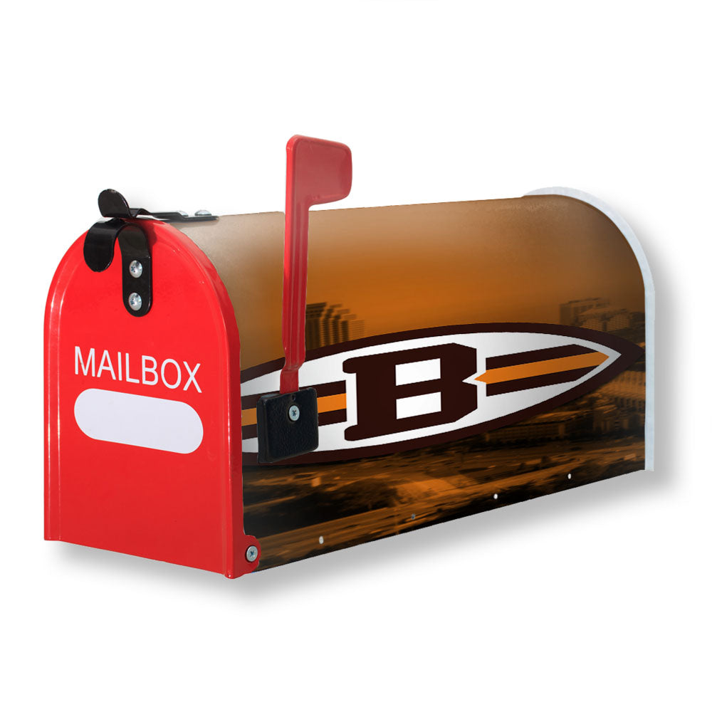 Cleveland Browns Emblem Magnetic Mailbox Cover - 18.0" x 21.0"