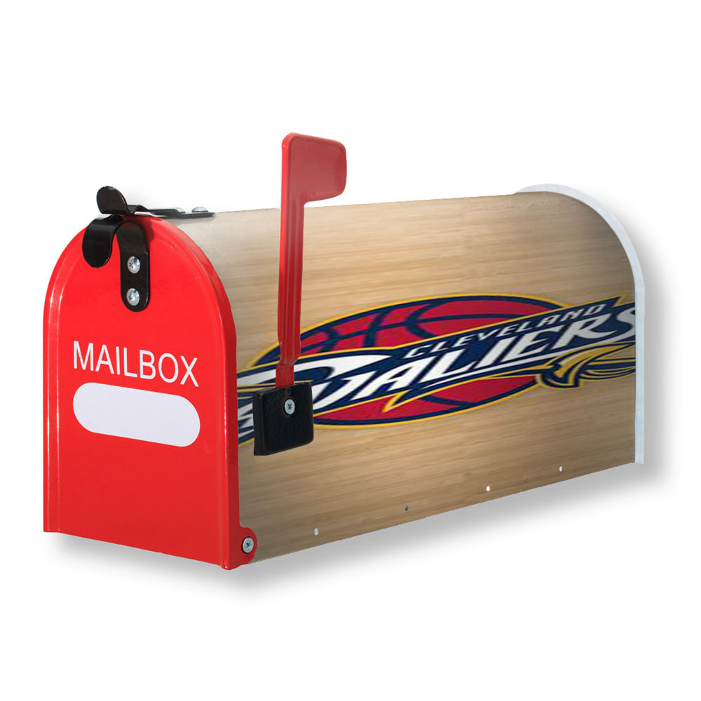 Cleveland Cavaliers Wood Magnetic Mailbox Cover - 18.0" x 21.0"