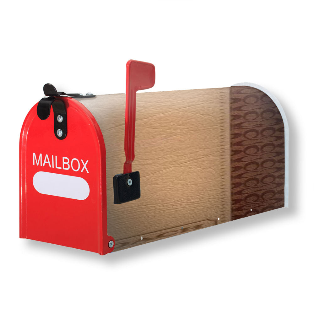 Coach Brown Magnetic Mailbox Cover - 18.0" x 21.0"