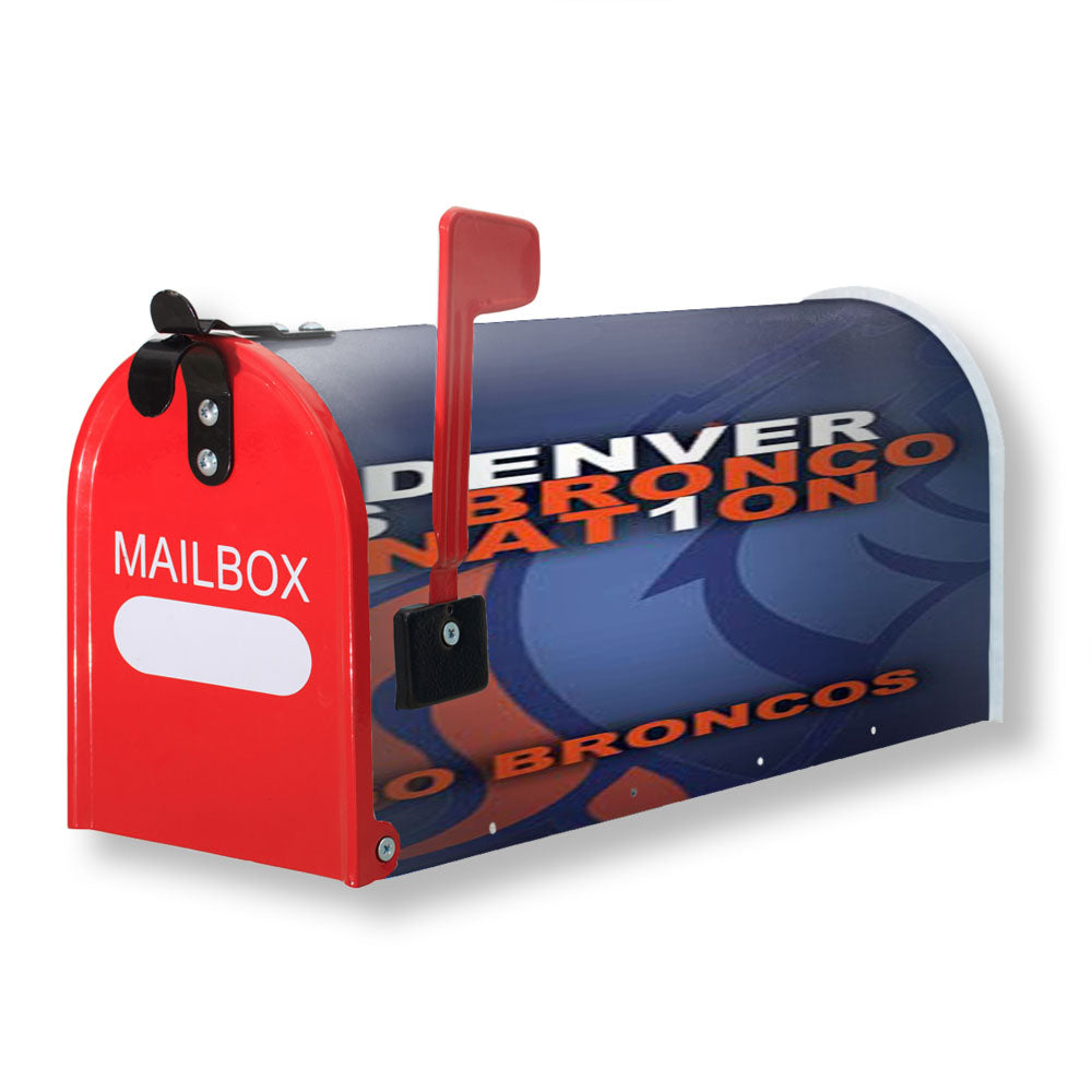 Denver Broncos Nat1On Magnetic Mailbox Cover - 18.0" x 21.0"