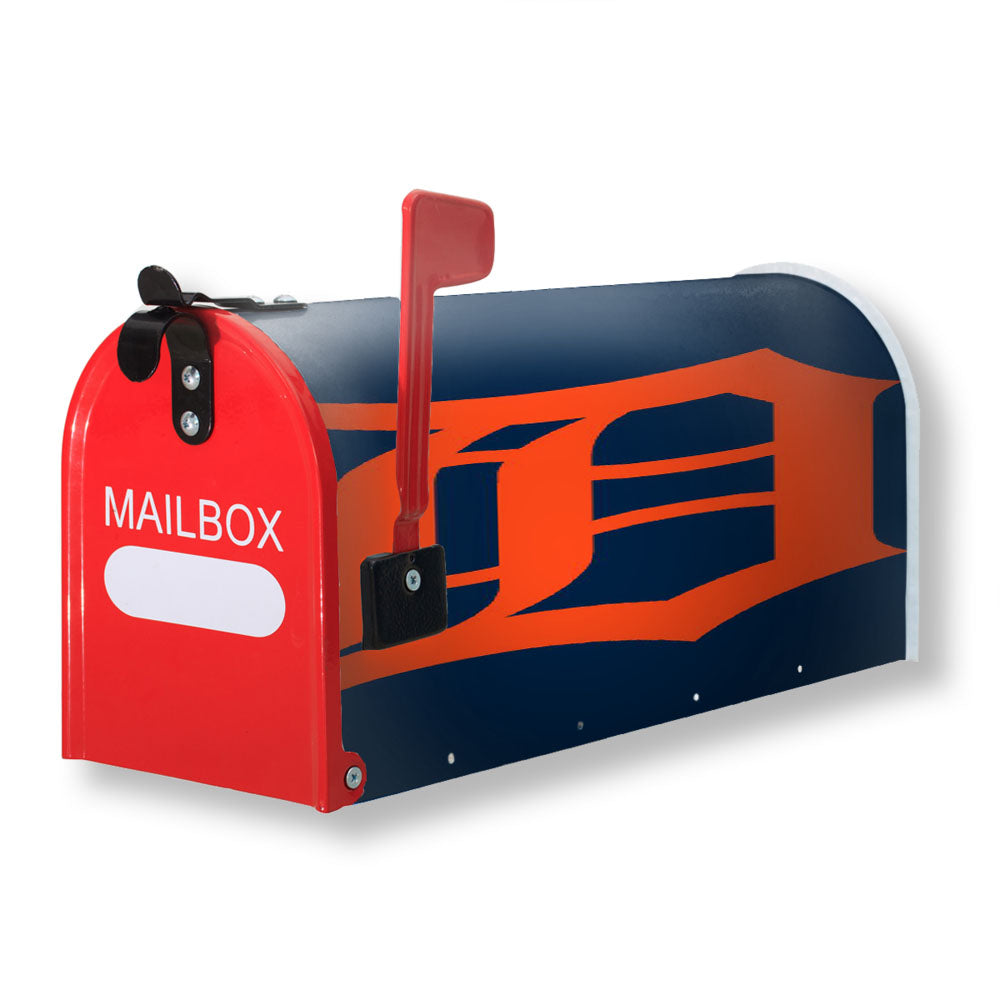 Detroid Tigers Orange Blue Magnetic Mailbox Cover - 18.0" x 21.0"
