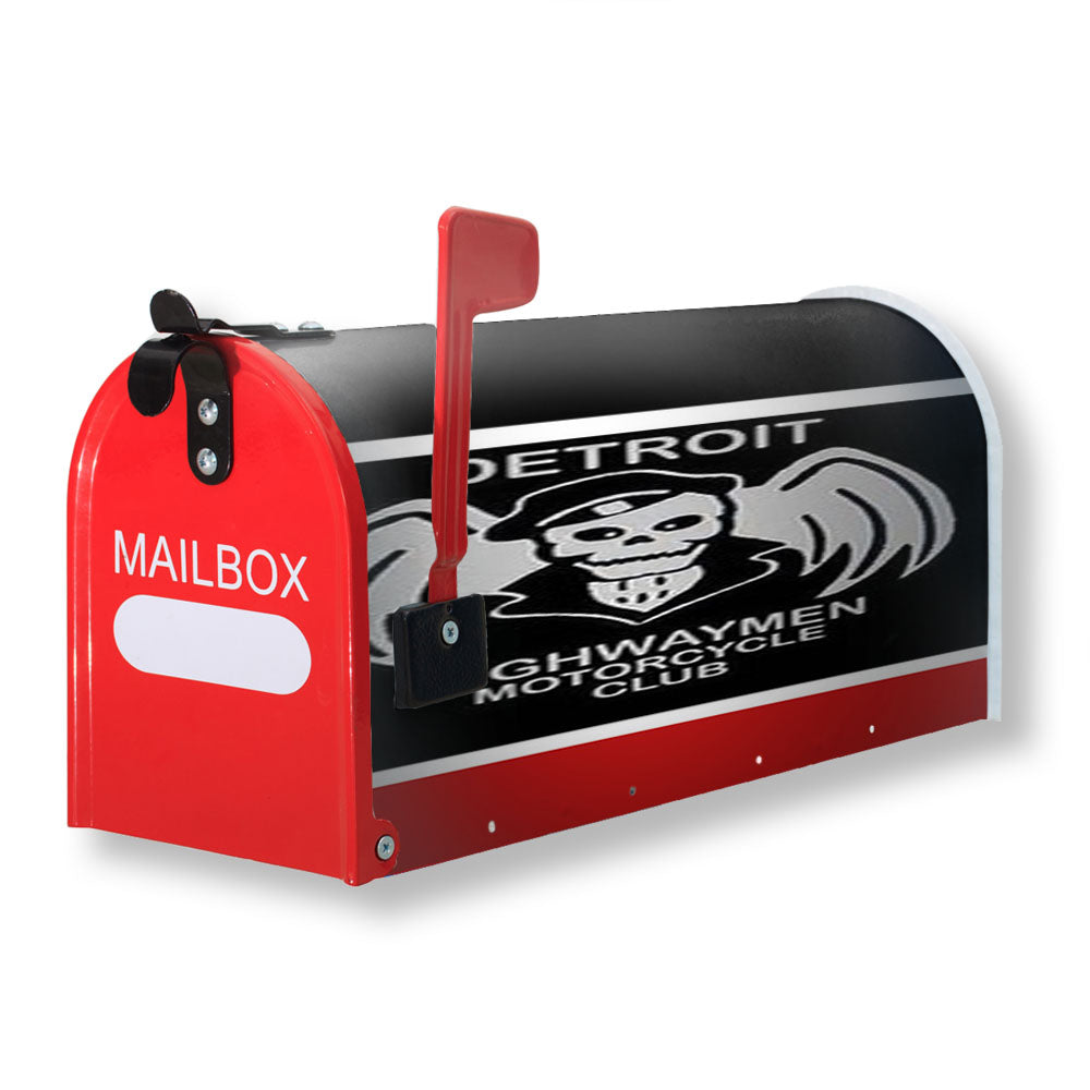 Detroit Highwaymen Motorcycle Club Magnetic Mailbox Cover - 18.0" x 21.0"