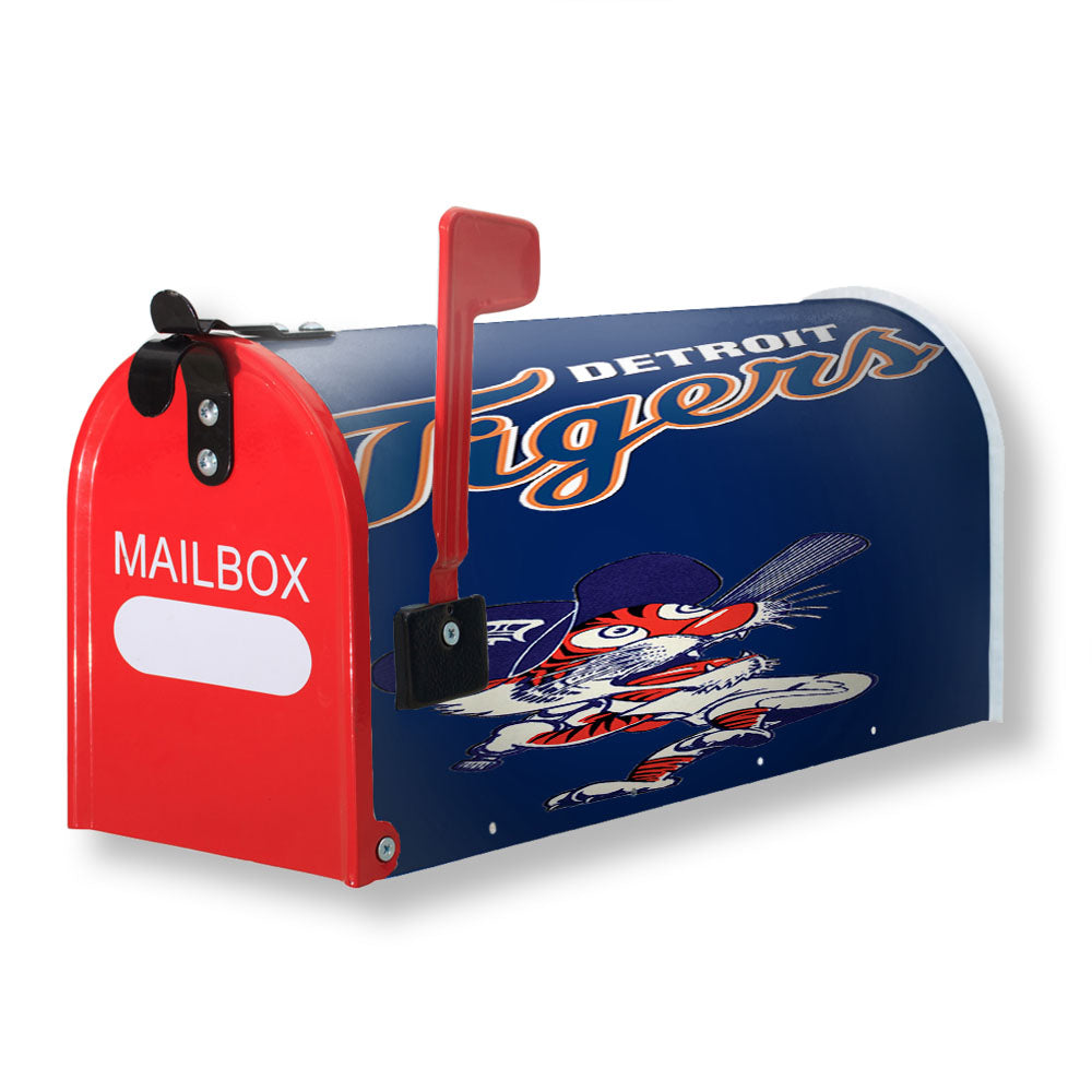 Detroit Tigers Font Tm Magnetic Mailbox Cover - 18.0" x 21.0"