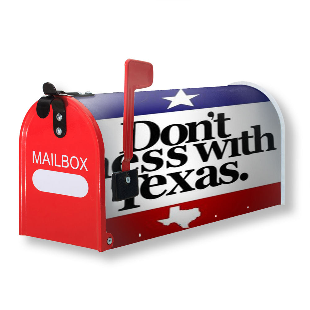 Don'T Mess With Texas Magnetic Mailbox Cover - 18.0" x 21.0"