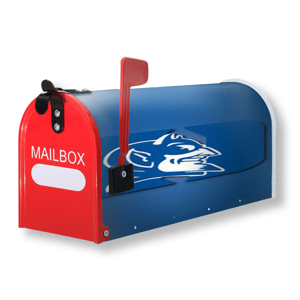 Duke Blue Devils Logo Blue Magnetic Mailbox Cover - 18.0" x 21.0"