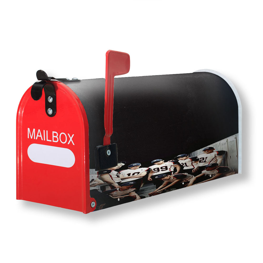Exo Baseball Fotoshoot Magnetic Mailbox Cover - 18.0" x 21.0"