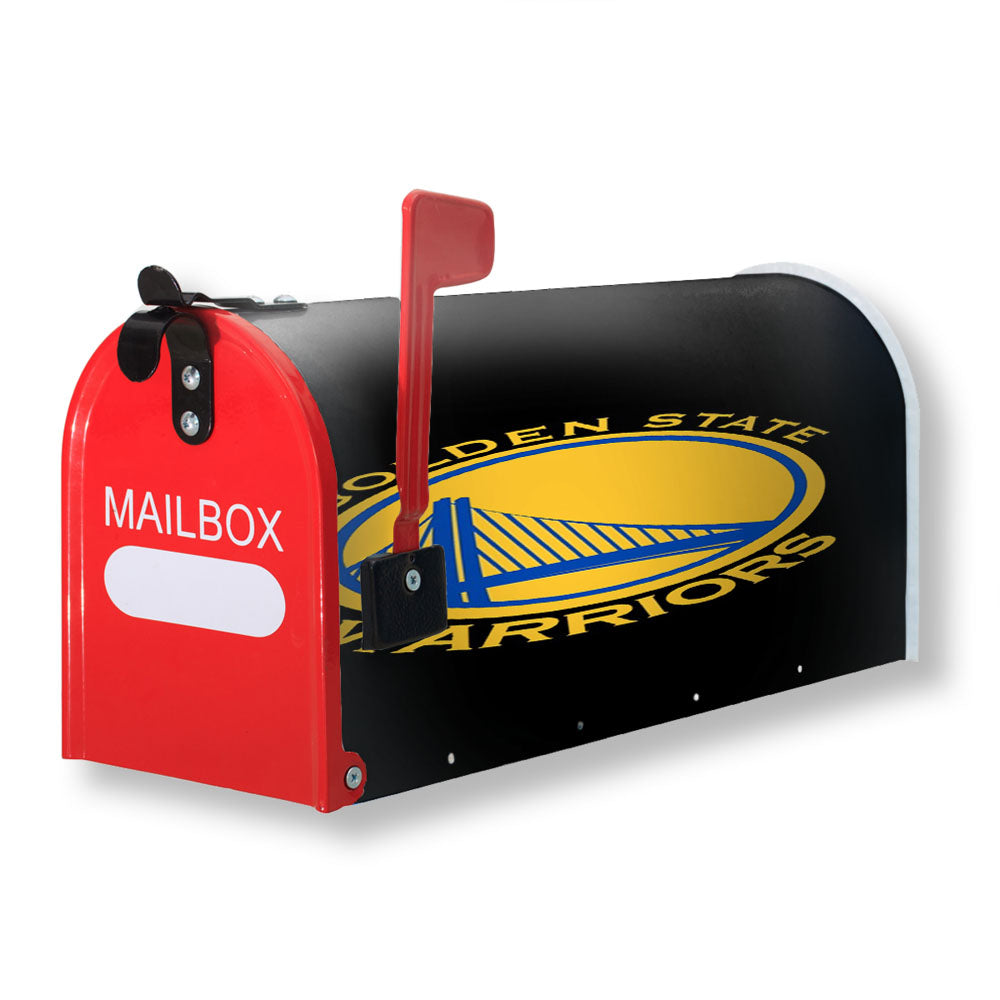 Golden State Warriors Blue Yellow Logo Magnetic Mailbox Cover - 18.0" x 21.0"
