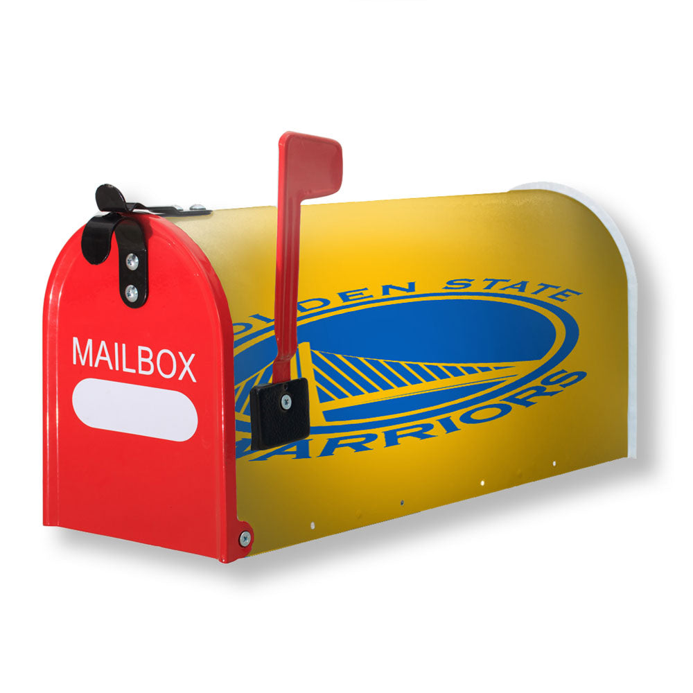 Golden State Warriors Yellow Magnetic Mailbox Cover - 18.0" x 21.0"