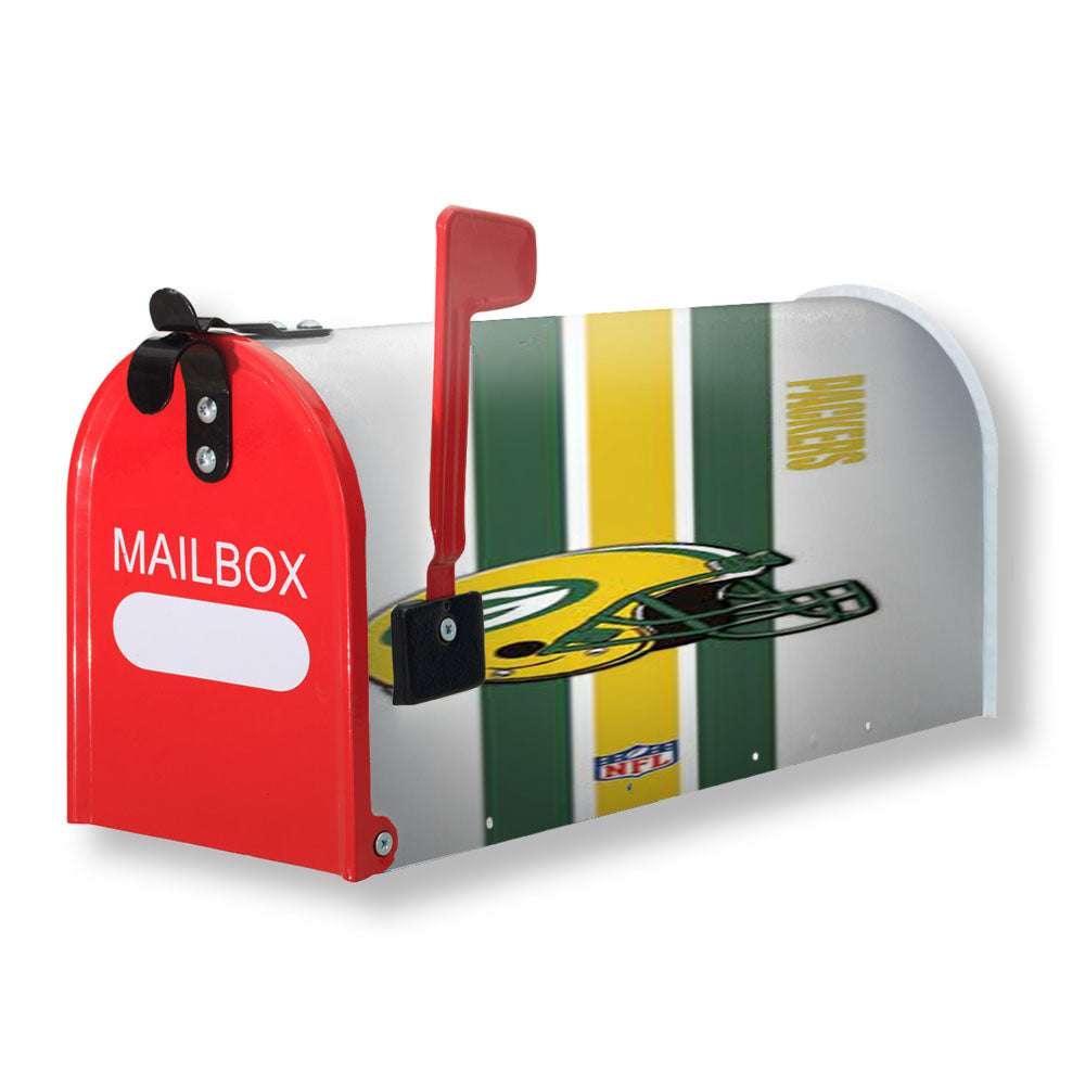 Green Bay Packers Middle Stripe Magnetic Mailbox Cover - 18.0" x 21.0"