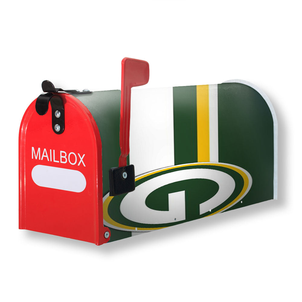 Green Bay Packers Nfl Magnetic Mailbox Cover - 18.0" x 21.0"