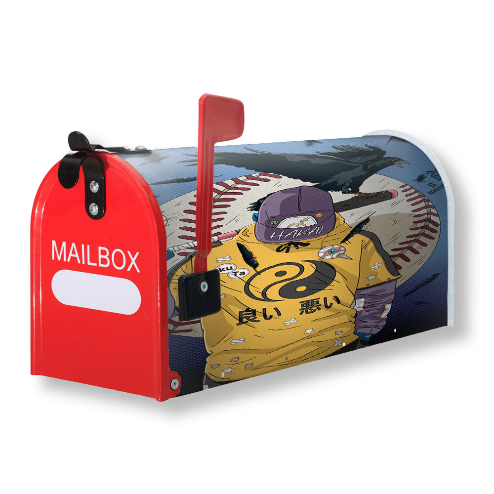 Hakai Ip Lobato Baseball Magnetic Mailbox Cover - 18.0" x 21.0"