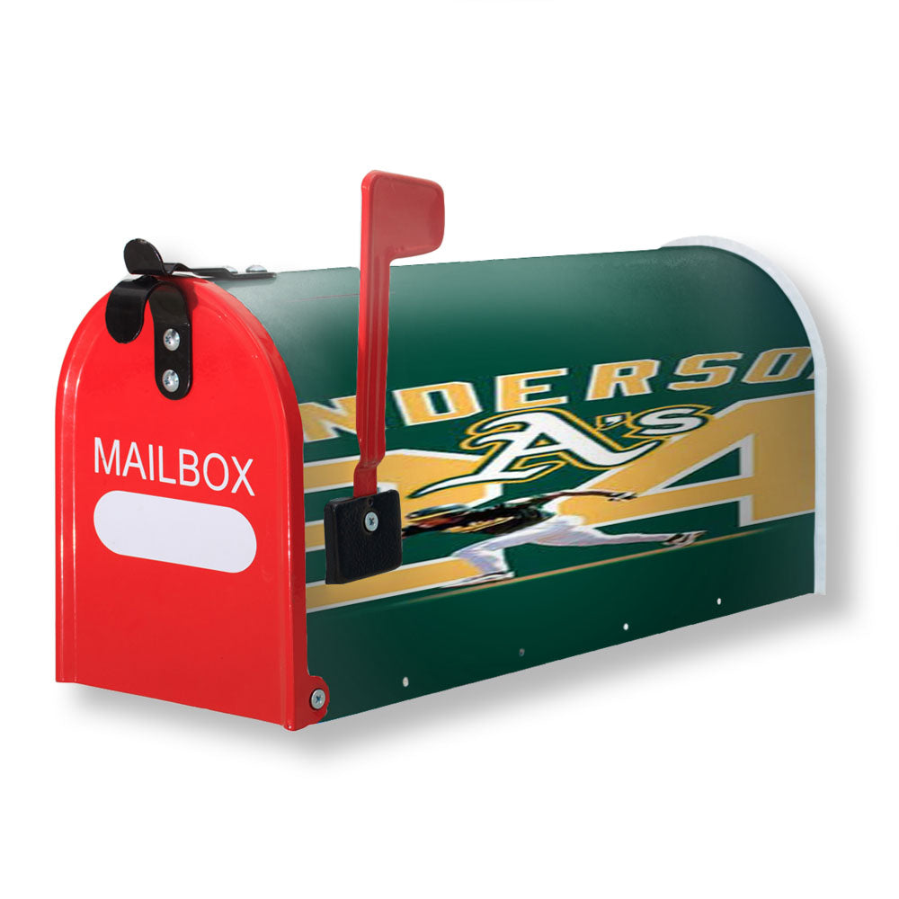Henderson Oakland Athletics Magnetic Mailbox Cover - 18.0" x 21.0"