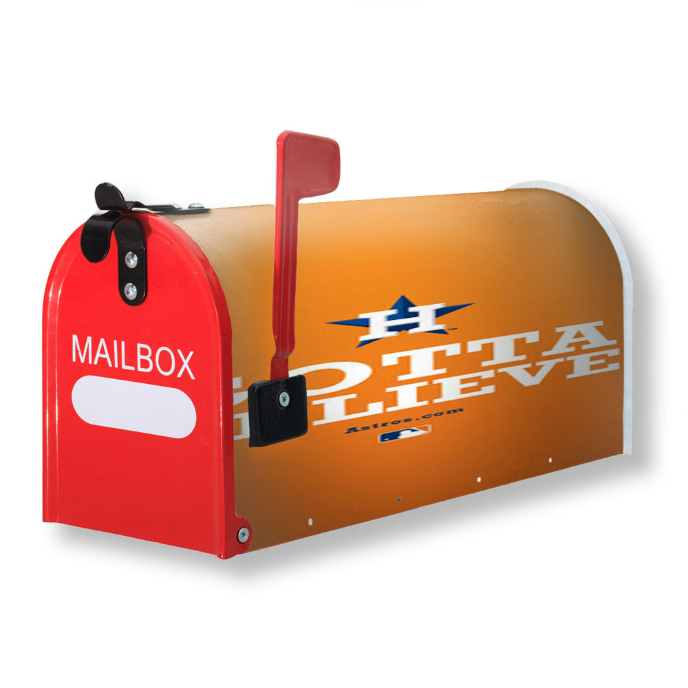 Houston Astros Gotta Believe Magnetic Mailbox Cover - 18.0" x 21.0"