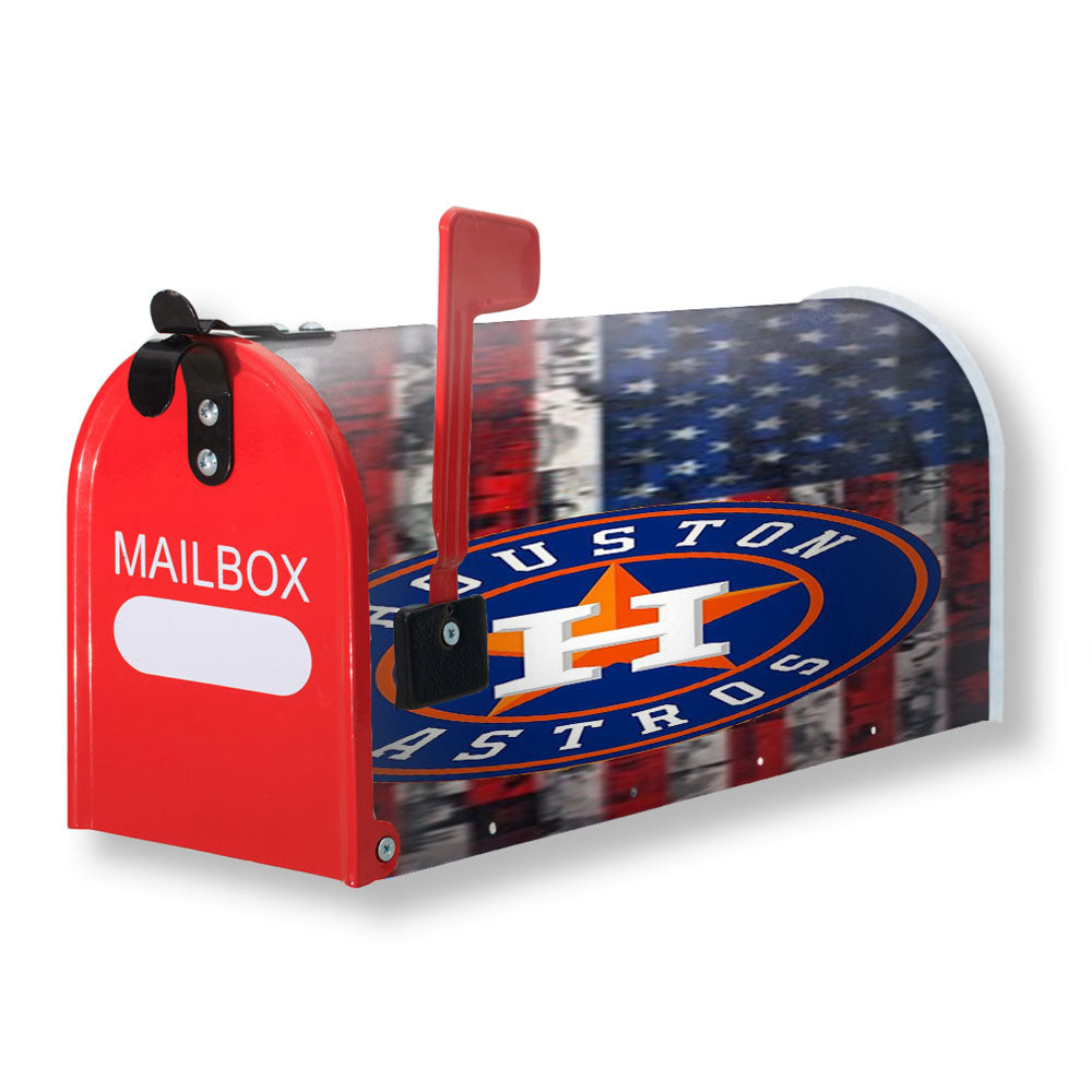 Houston Astros Logo 4 Magnetic Mailbox Cover - 18.0" x 21.0"