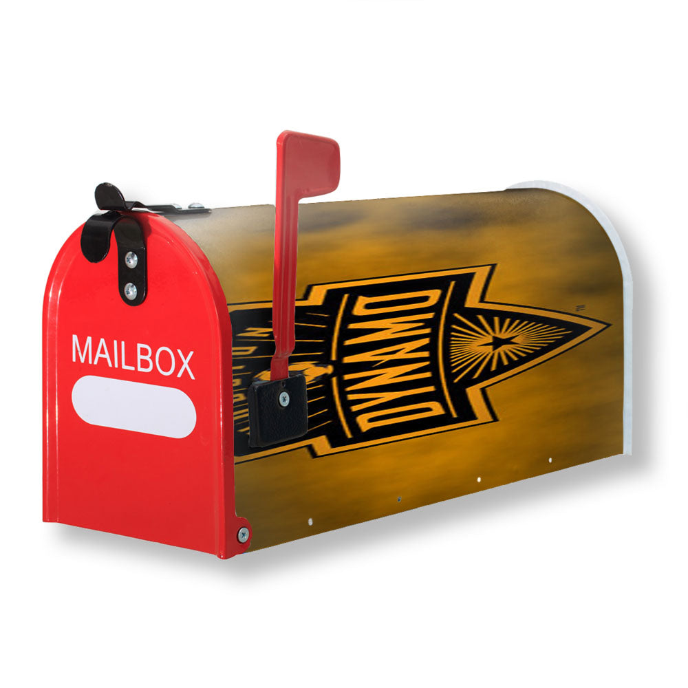 Houston Dynamo Logo Magnetic Mailbox Cover - 18.0" x 21.0"