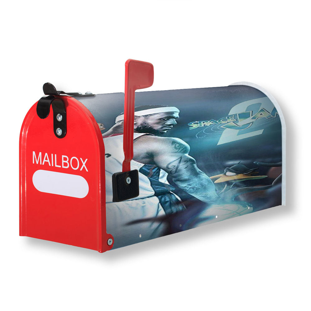 James Lebron Space Jam 2 Magnetic Mailbox Cover - 18.0" x 21.0"