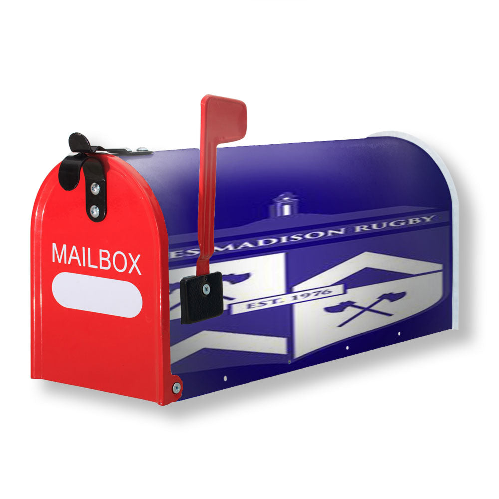 James Madison Logo Rugby Soccer Logo Magnetic Mailbox Cover - 18.0" x 21.0"
