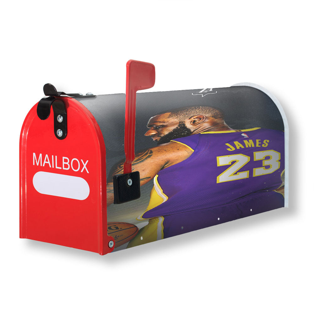 James Twenty Three Nba Legend Magnetic Mailbox Cover - 18.0" x 21.0"