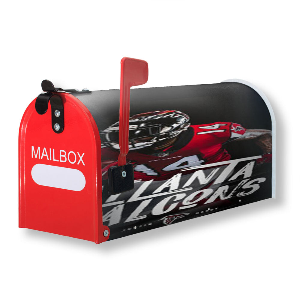 Justin Hardy Atlanta Falcons_Magic Magnetic Mailbox Cover - 18.0" x 21.0"