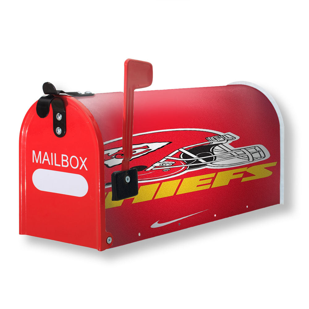 Kansas City Chiefs Helmet Magnetic Mailbox Cover - 18.0" x 21.0"