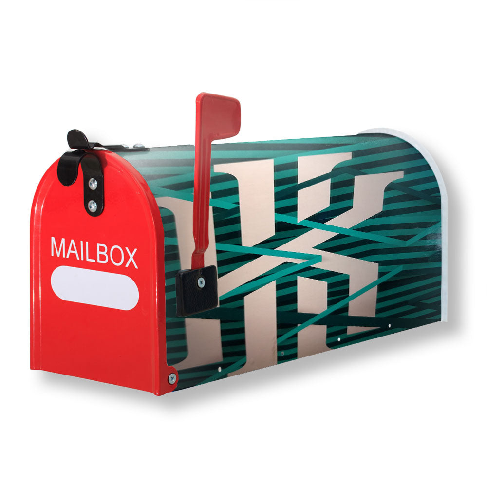 Kyrie Irving Green Stripe Magnetic Mailbox Cover - 18.0" x 21.0"