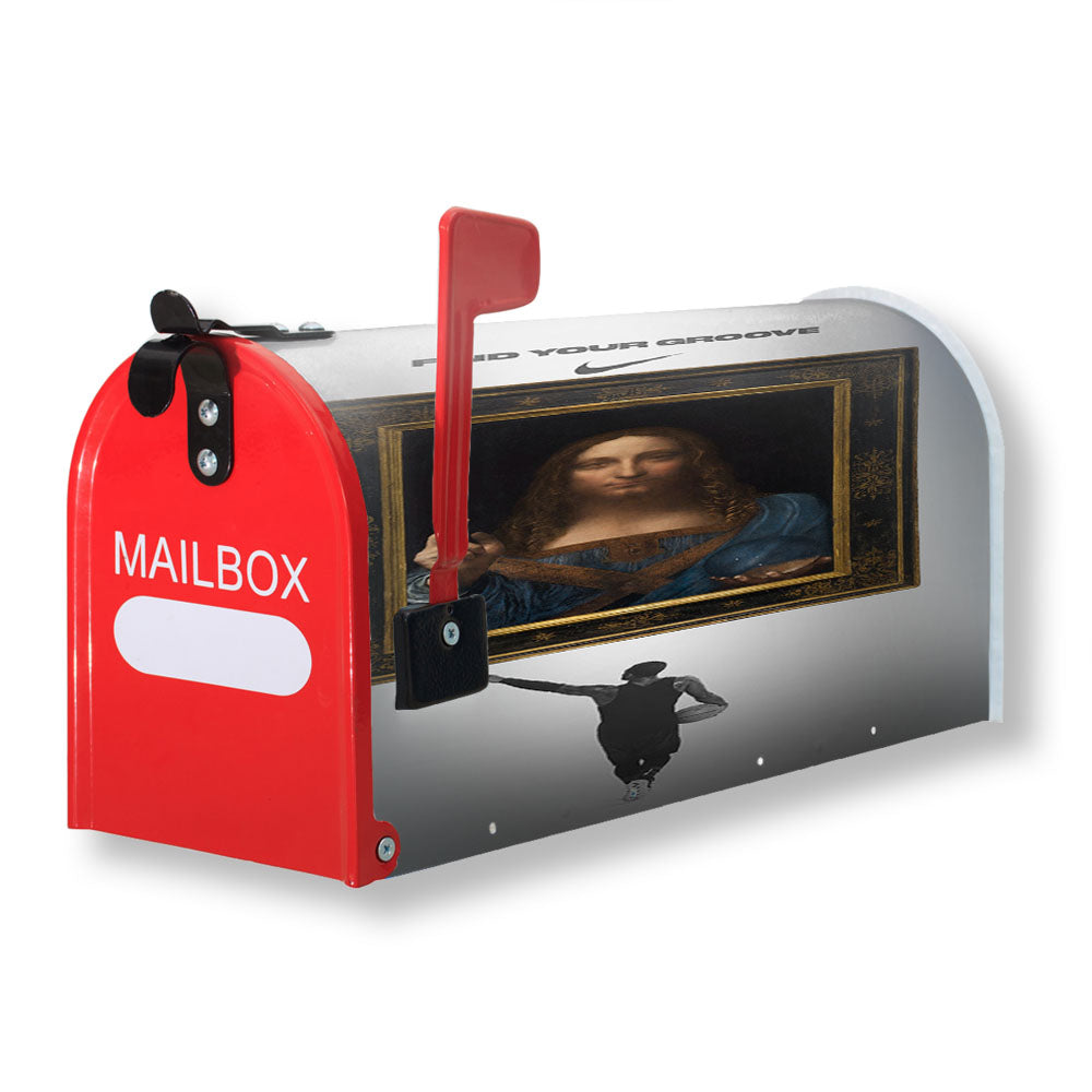 Kyrie Irving Nike Leonardo Davinci Magnetic Mailbox Cover - 18.0" x 21.0"