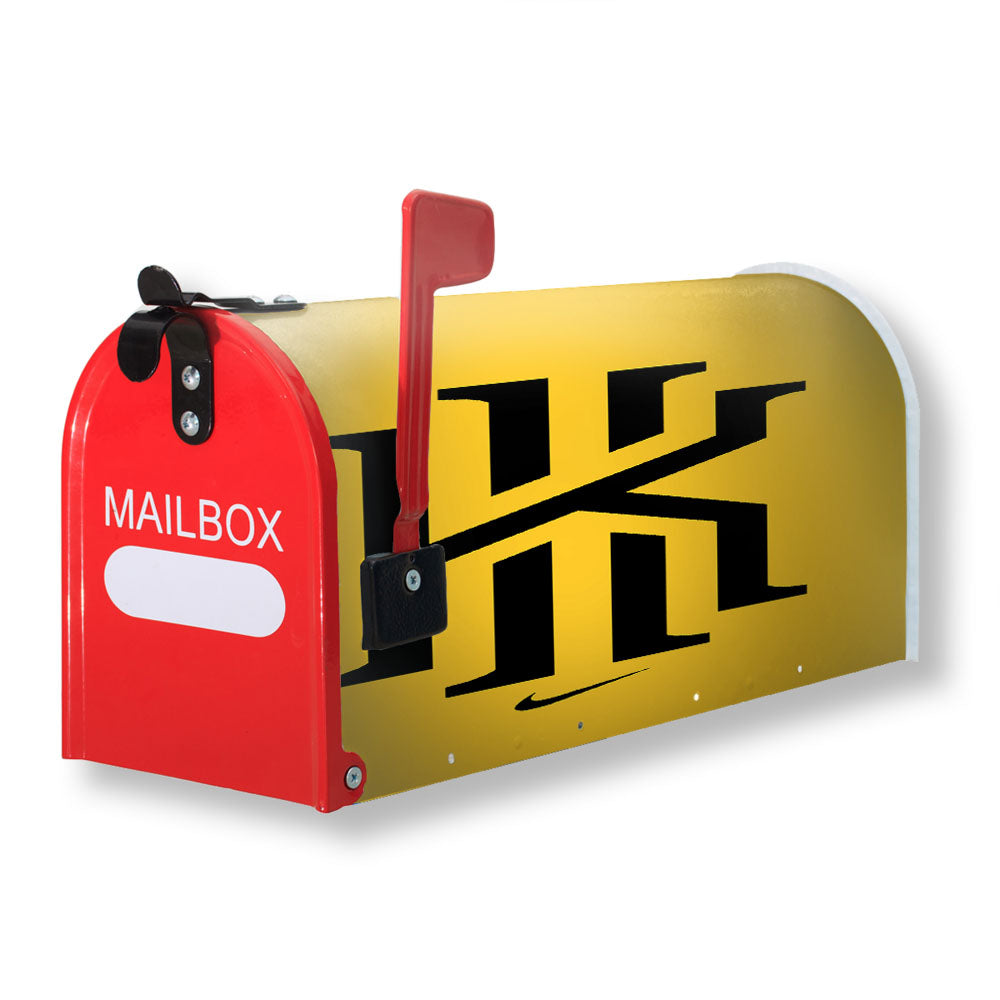 Kyrie Irving Nike Yellow Black Logo Magnetic Mailbox Cover - 18.0" x 21.0"