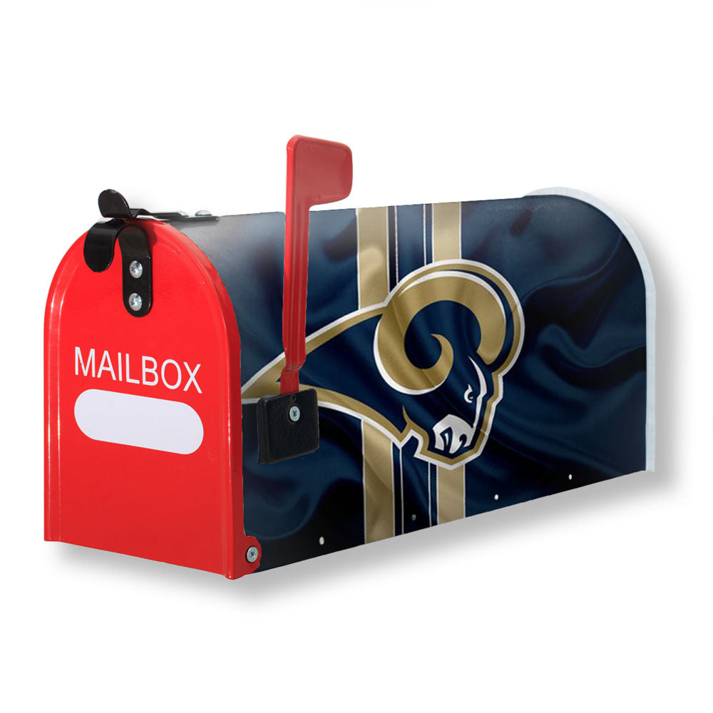 Los Angeles Rams Logo Emblem Magnetic Mailbox Cover - 18.0" x 21.0"