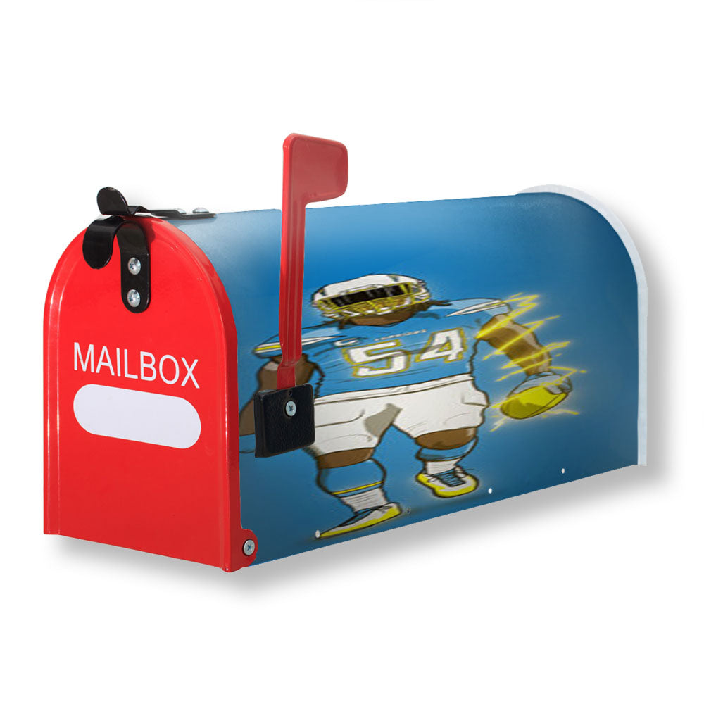 Melvin Ingram Los Angeles Chargers Magnetic Mailbox Cover - 18.0" x 21.0"