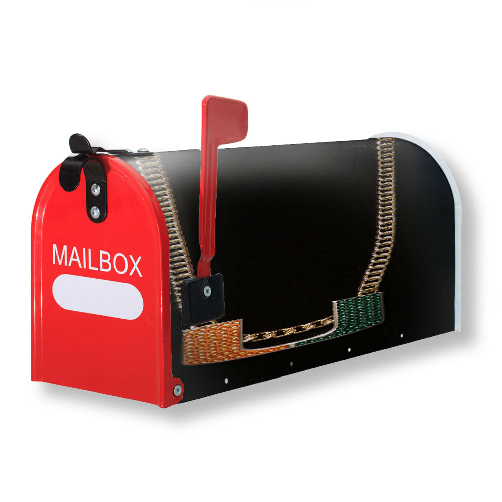 Miami Hurricanes Turnover Chain Magnetic Mailbox Cover - 18.0" x 21.0"