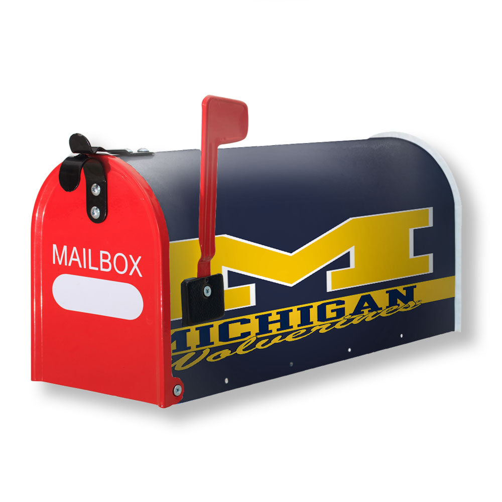 Michigan Wolverines Magnetic Mailbox Cover - 18.0" x 21.0"