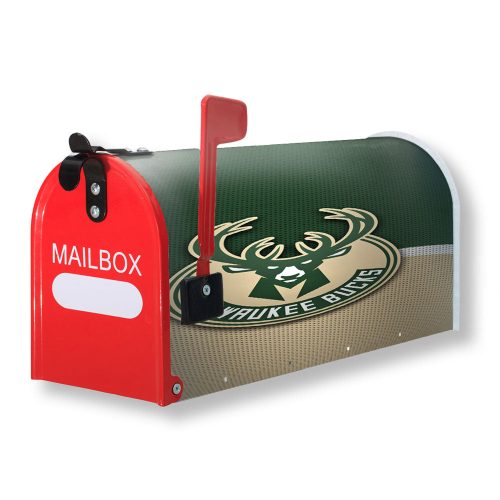 Milwaukee Bucks Basketball Team Logo Magnetic Mailbox Cover - 18.0" x 21.0"