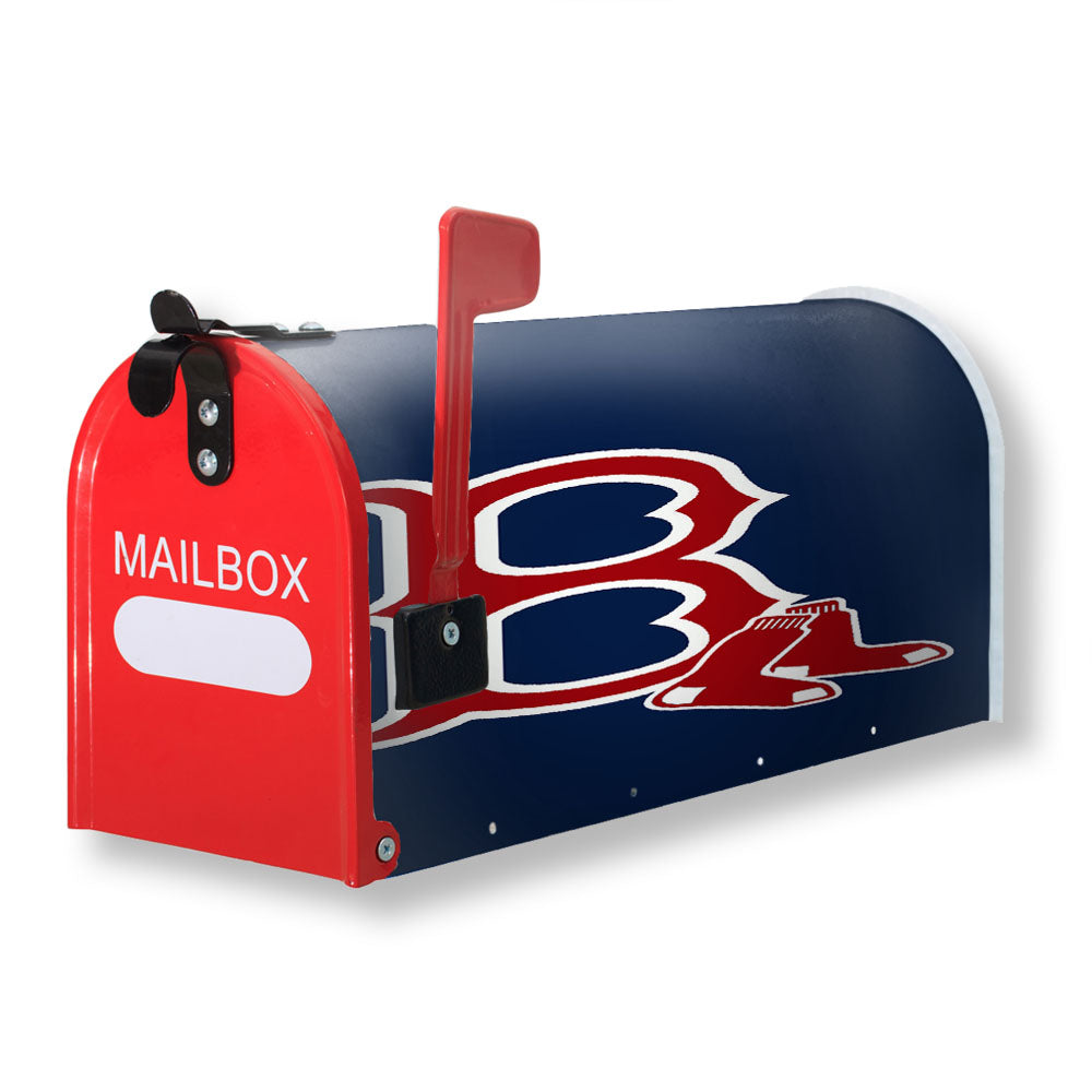 Mlb Team Boston Red Sox Magnetic Mailbox Cover - 18.0" x 21.0"