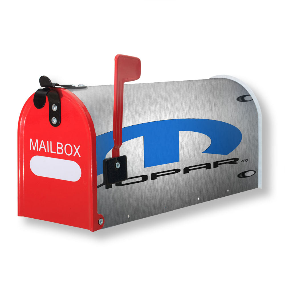 Mopar Black Logo Magnetic Mailbox Cover - 18.0" x 21.0"