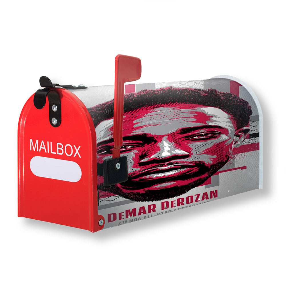 Nba All Star Demar Derozan Magnetic Mailbox Cover - 18.0" x 21.0"