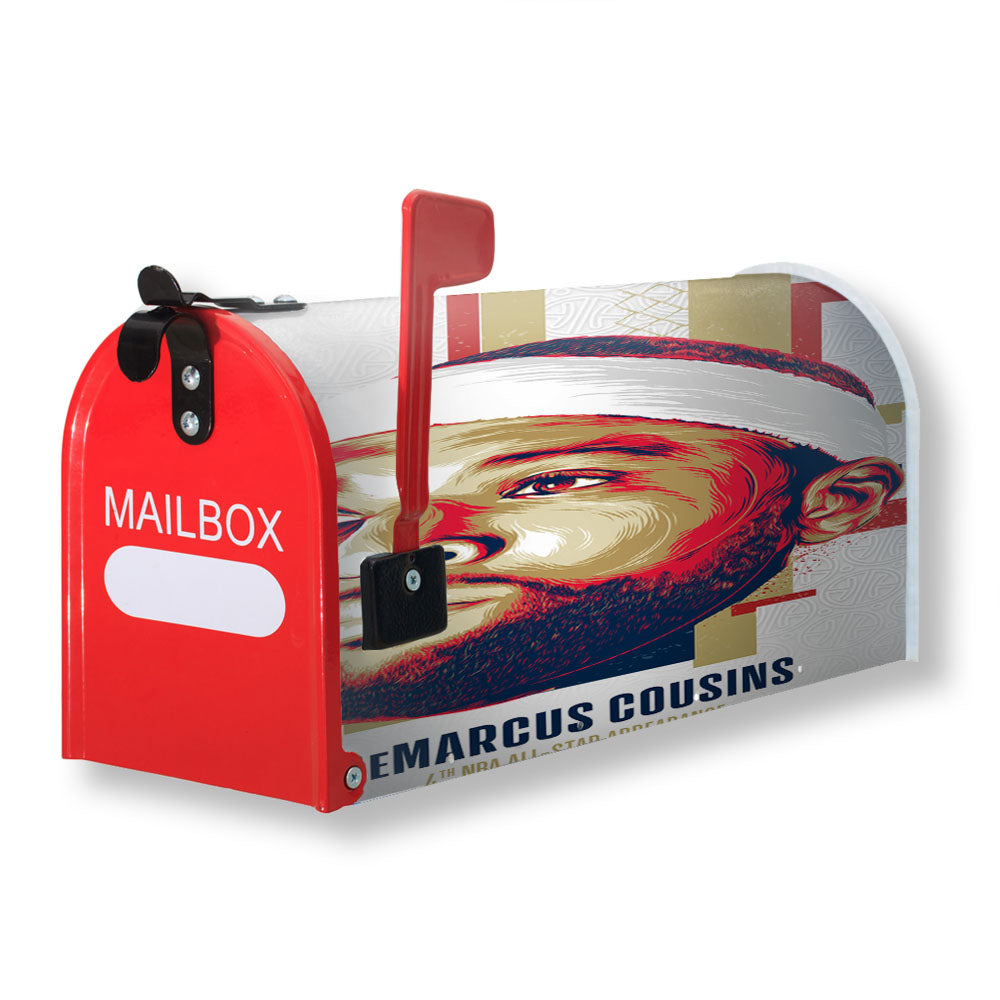 Nba All Star Demarcus Cousins Magnetic Mailbox Cover - 18.0" x 21.0"