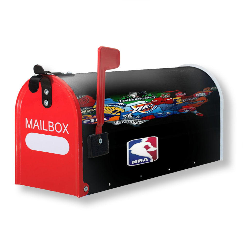 Nba Compilation Magnetic Mailbox Cover - 18.0" x 21.0"