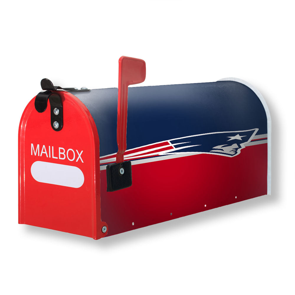 New England Patriots Minimalist Magnetic Mailbox Cover - 18.0" x 21.0"