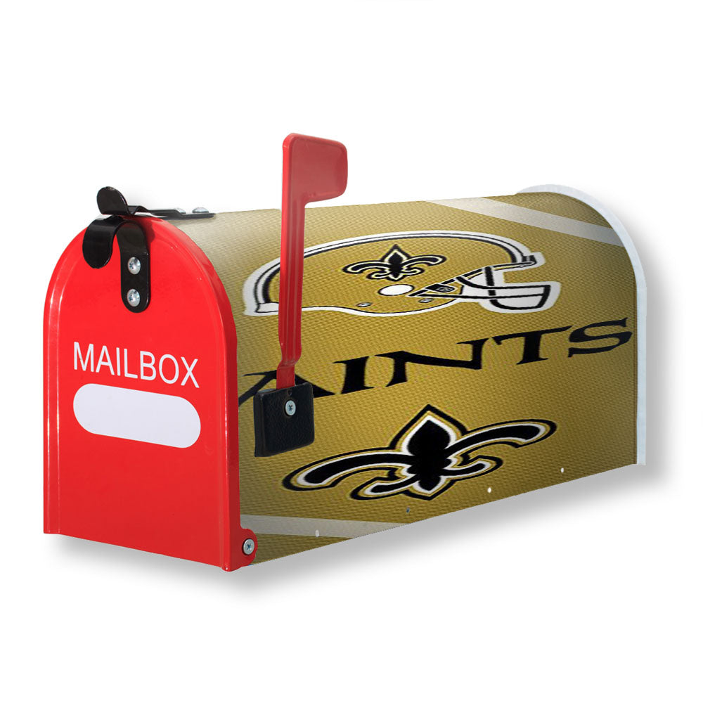 New Orleans Saints Magnetic Mailbox Cover - 18.0" x 21.0"