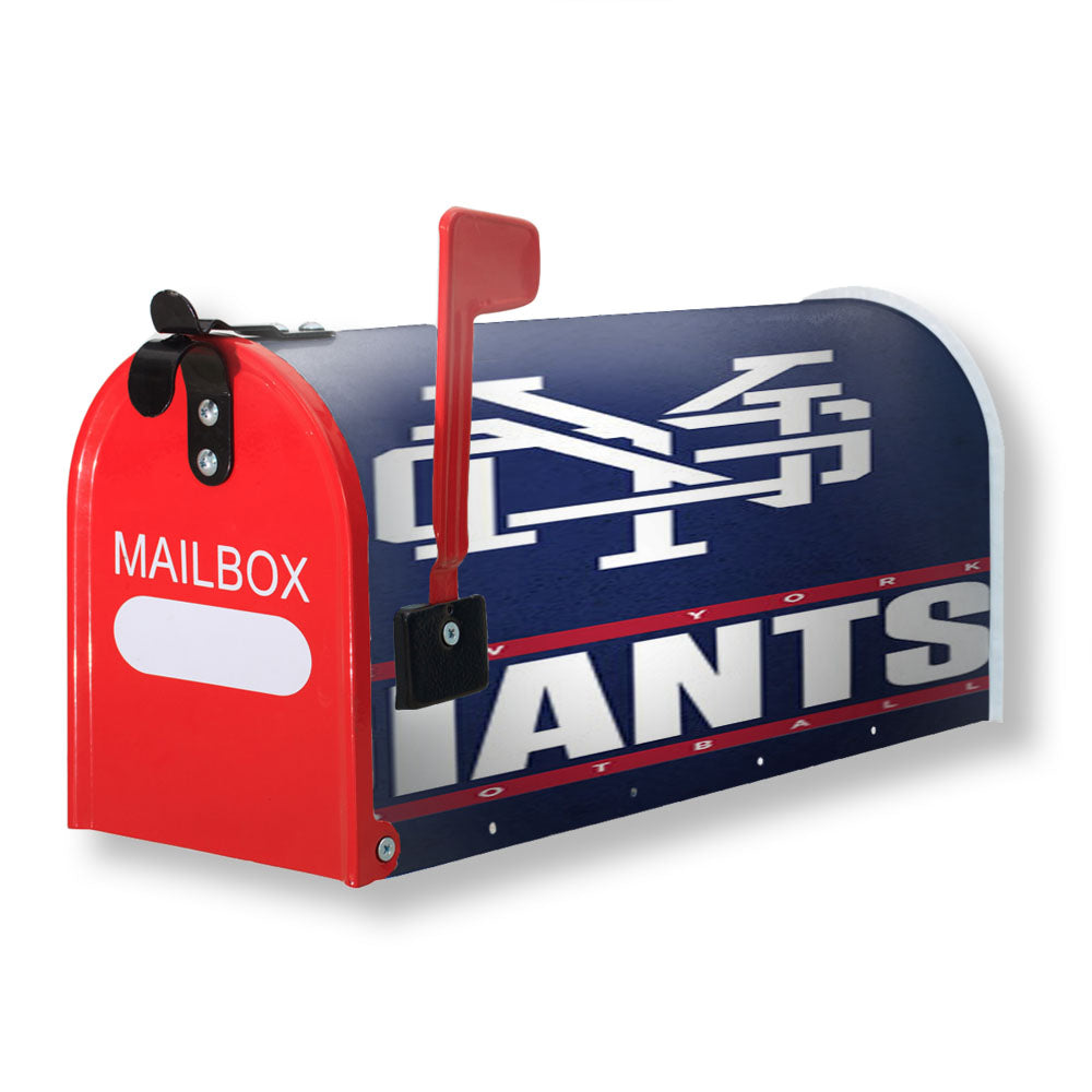 New York Giants Football Magnetic Mailbox Cover - 18.0" x 21.0"