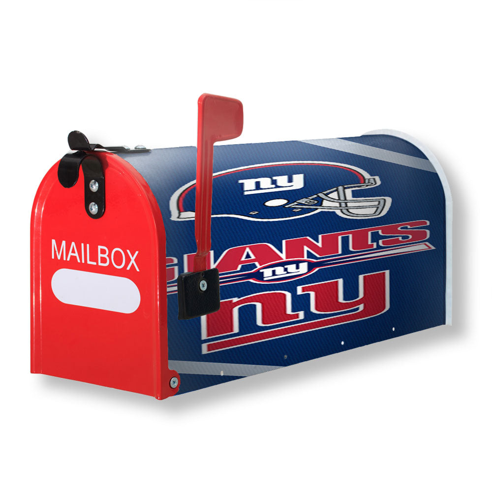 New York Giants Wallpaper Magnetic Mailbox Cover - 18.0" x 21.0"
