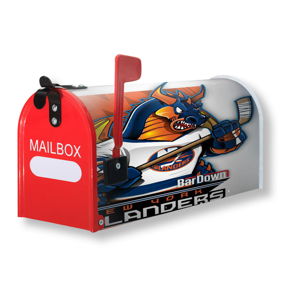 New York Islanders Hockey Magnetic Mailbox Cover - 18.0" x 21.0"