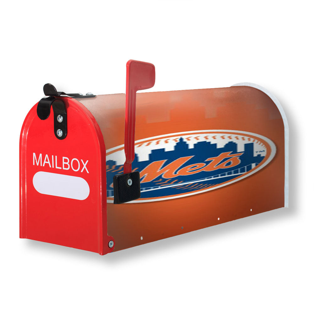 New York Mets Logo Magnetic Mailbox Cover - 18.0" x 21.0"