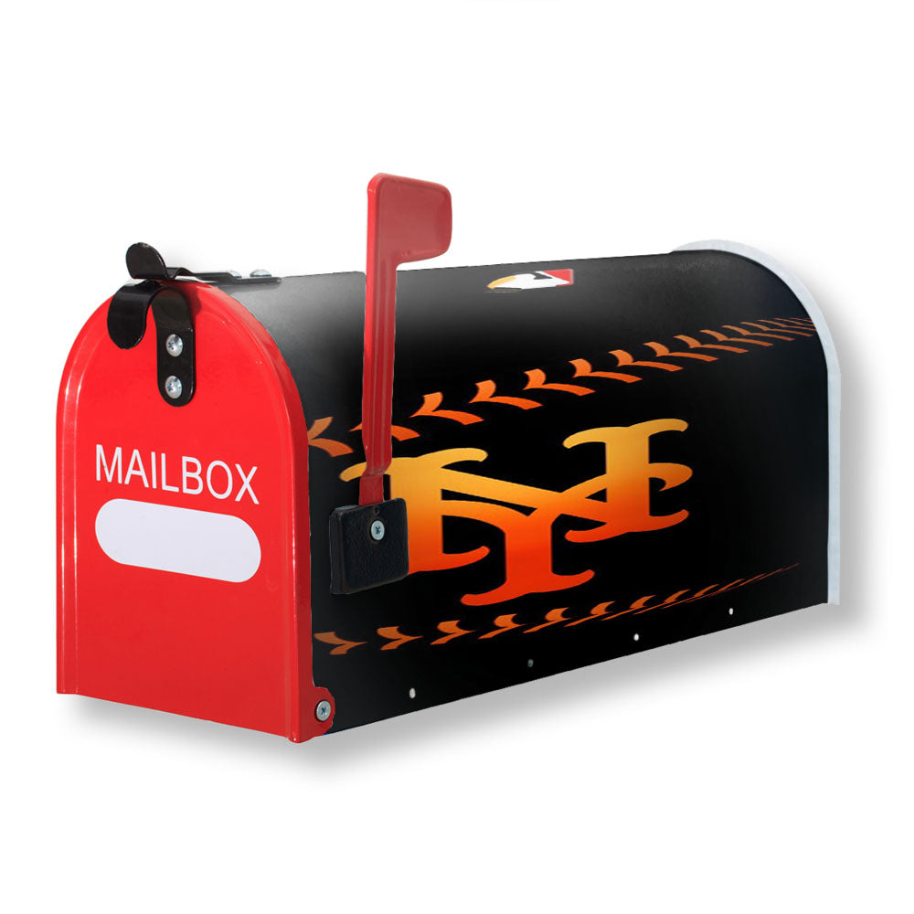 New York Mets Mlb Logo Magnetic Mailbox Cover - 18.0" x 21.0"