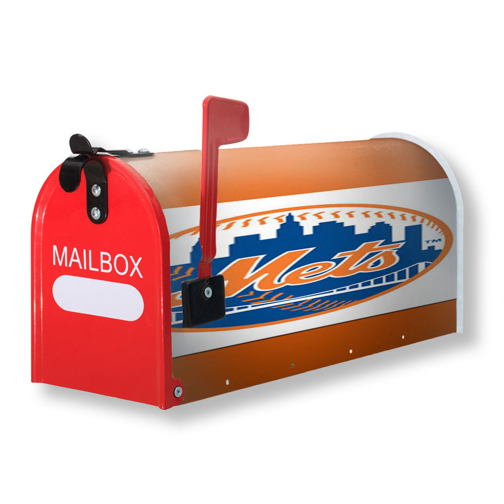 New York Mets Symbol Magnetic Mailbox Cover - 18.0" x 21.0"