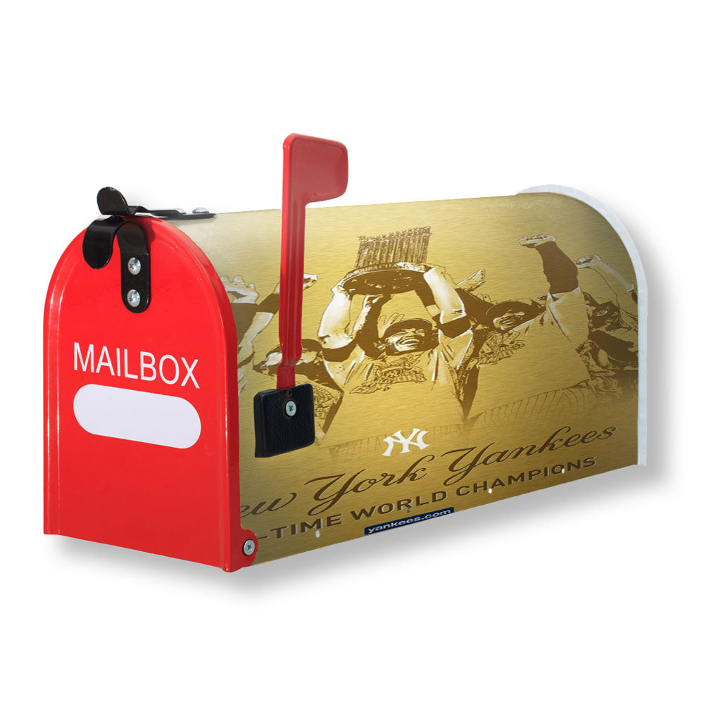 New York Yankees Wallpaper Magnetic Mailbox Cover - 18.0" x 21.0"