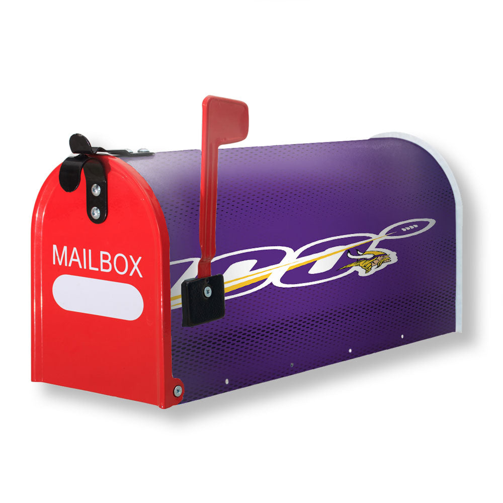 Nfl 100Th Minnesota Vikings Wallpapers Magnetic Mailbox Cover - 18.0" x 21.0"